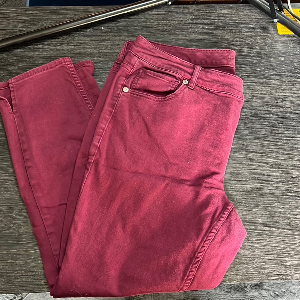 Maurices ankle/crop jeans